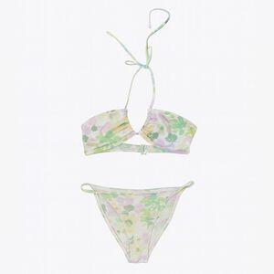 Watercolor Floral Bikini Set